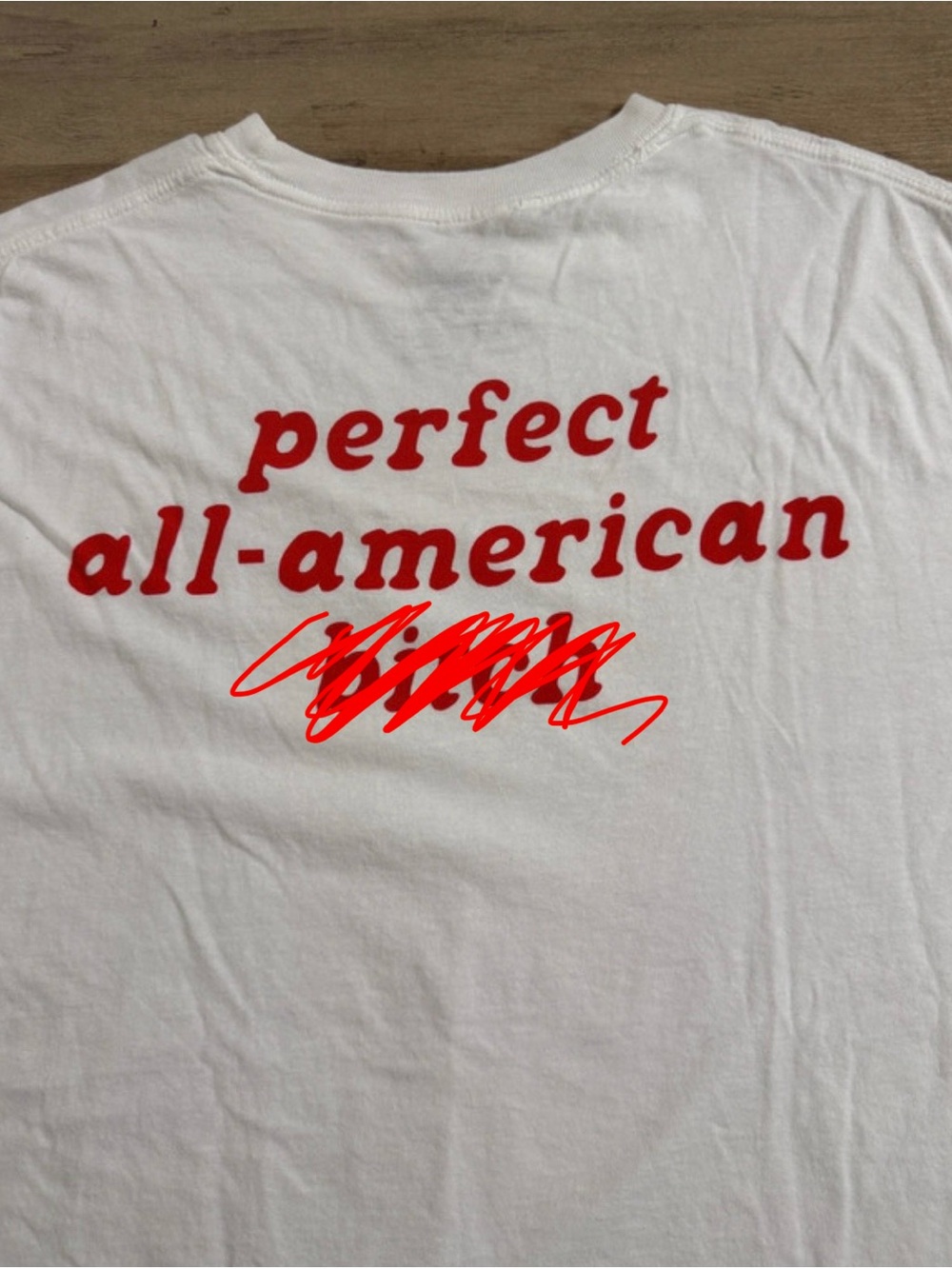 Olivia Rodrigo GUTS Lyric T Shirt - Picture 5 of 7